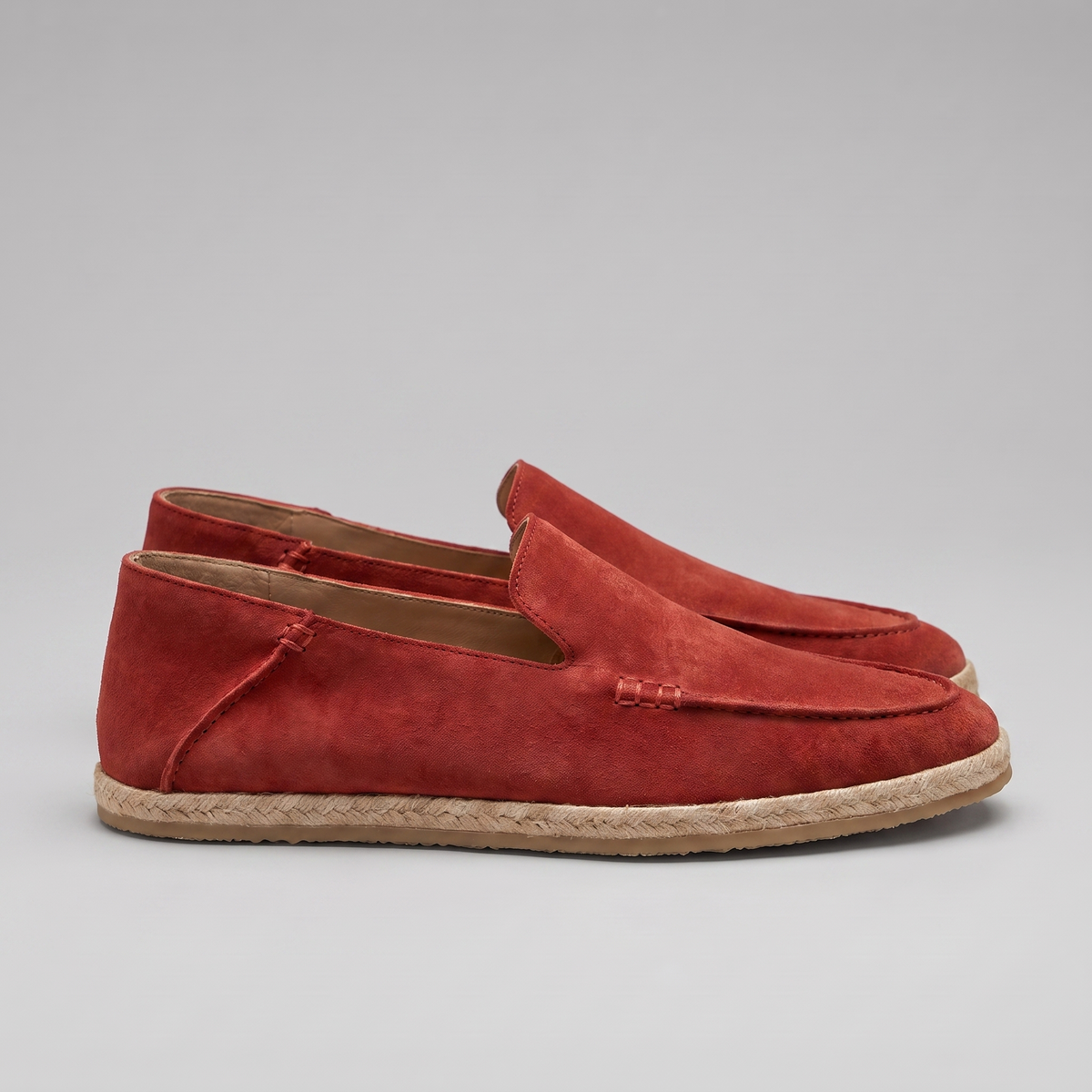 Herre Espadrilles i Ruskind – Afslappet Sommerloafer
