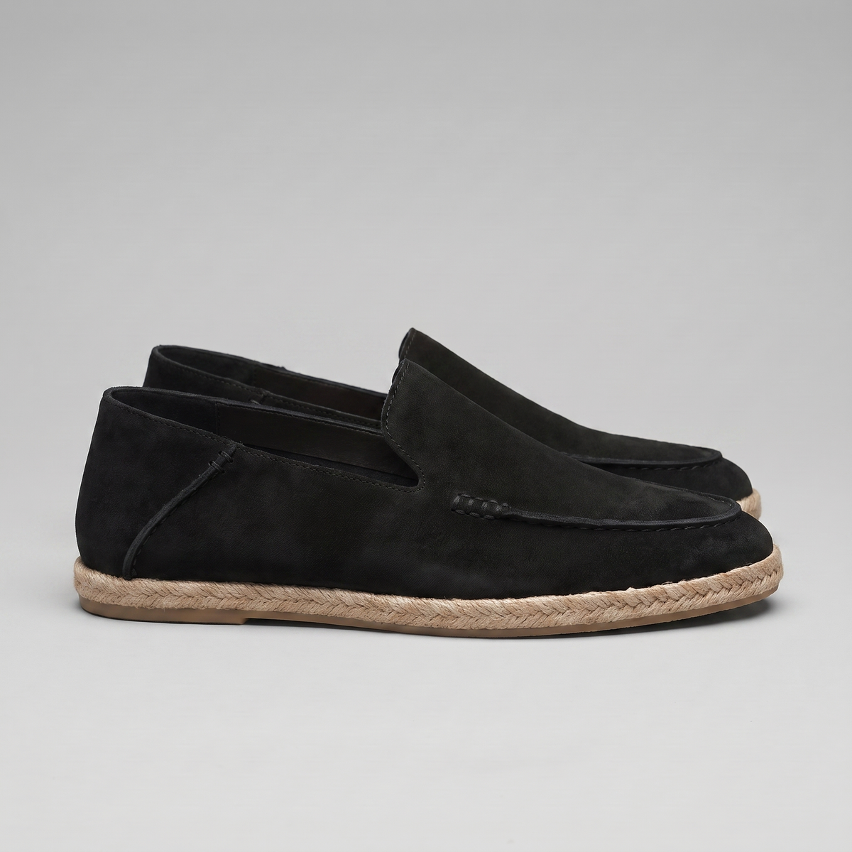 Herre Espadrilles i Ruskind – Afslappet Sommerloafer
