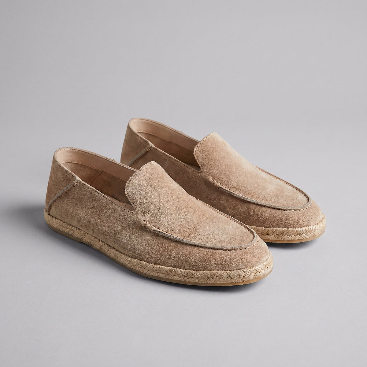 Herre Espadrilles i Ruskind – Afslappet Sommerloafer
