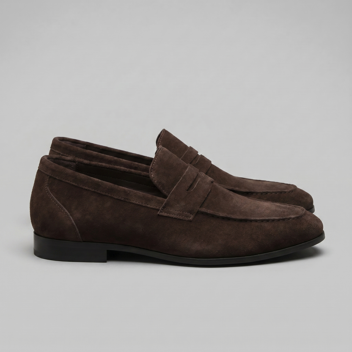Herre Penny Loafers i Ruskind - Smart Casual Sko