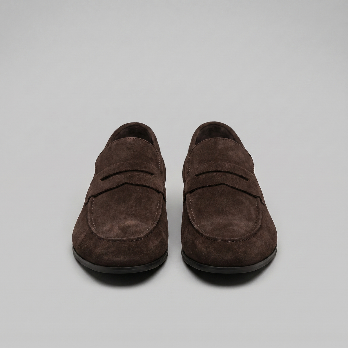 Herre Penny Loafers i Ruskind - Smart Casual Sko