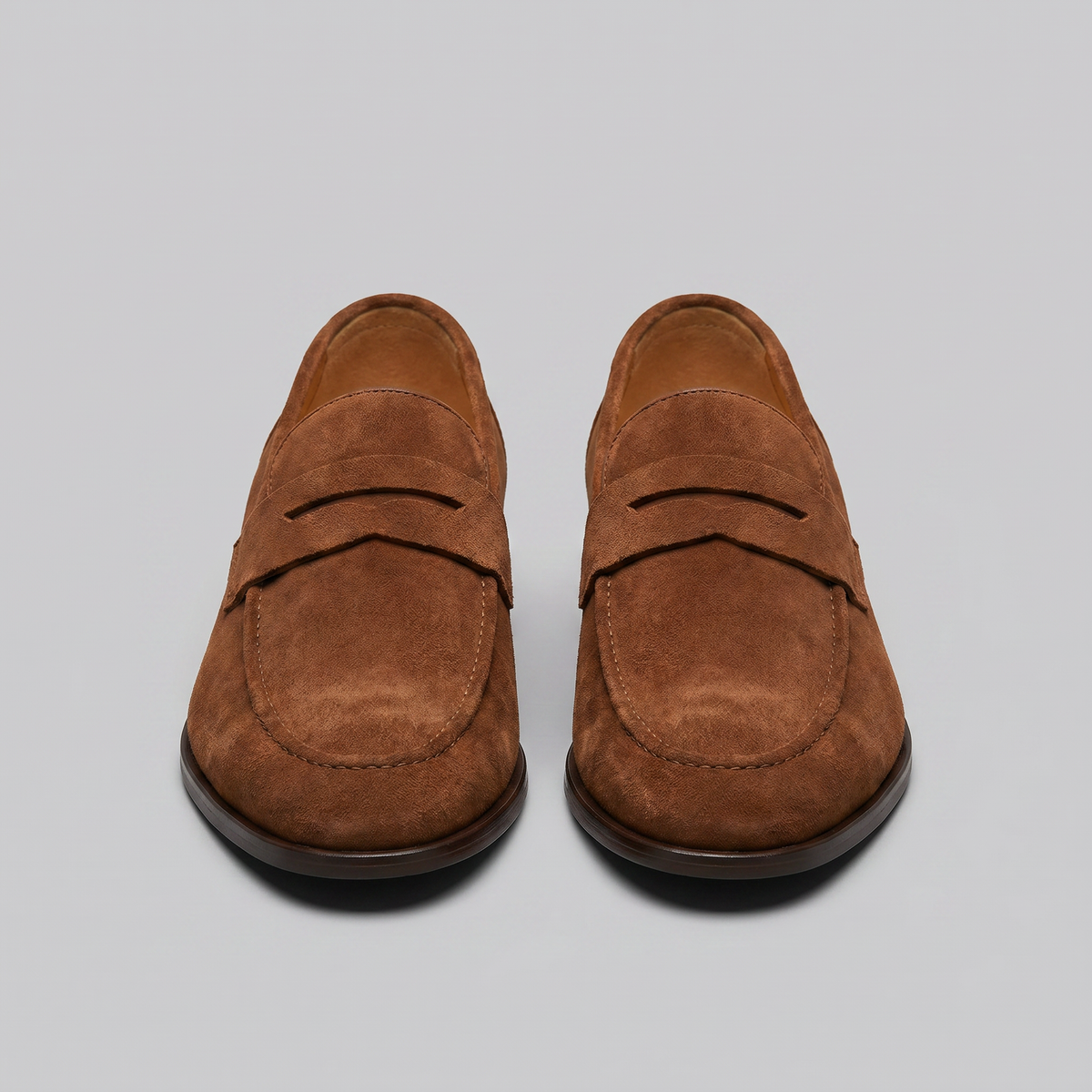 Herre Penny Loafers i Ruskind - Smart Casual Sko
