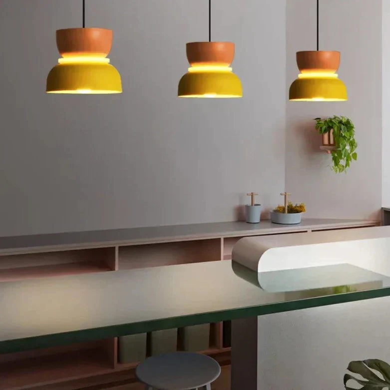 Scandinavian Pendant Lamp – Pastel Color, Modern Design for Living Room or Dining Room