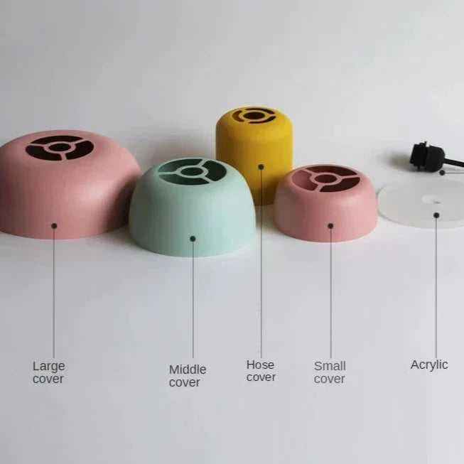 Scandinavian Pendant Lamp – Pastel Color, Modern Design for Living Room or Dining Room