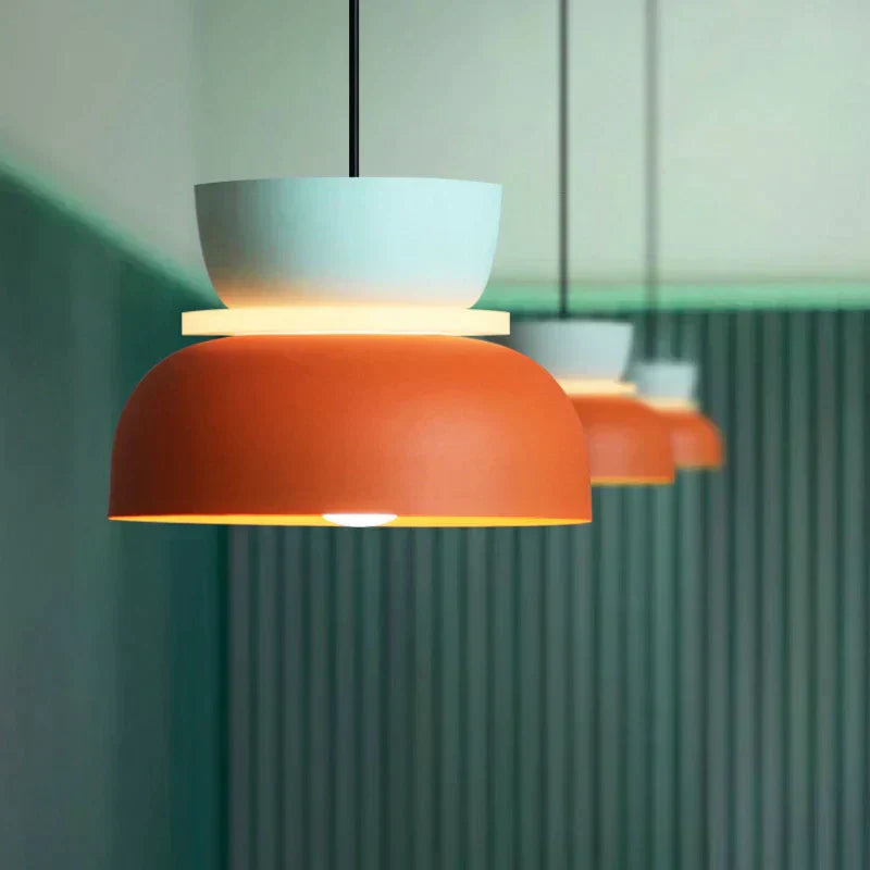 Scandinavian Pendant Lamp – Pastel Color, Modern Design for Living Room or Dining Room