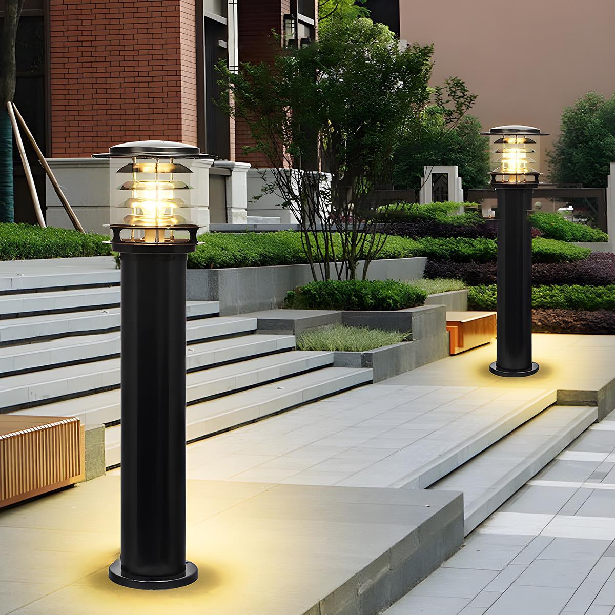 Modern Outdoor Lamp – Black or Bronze, Waterproof and Energy-Efficient for the Garden or Patio