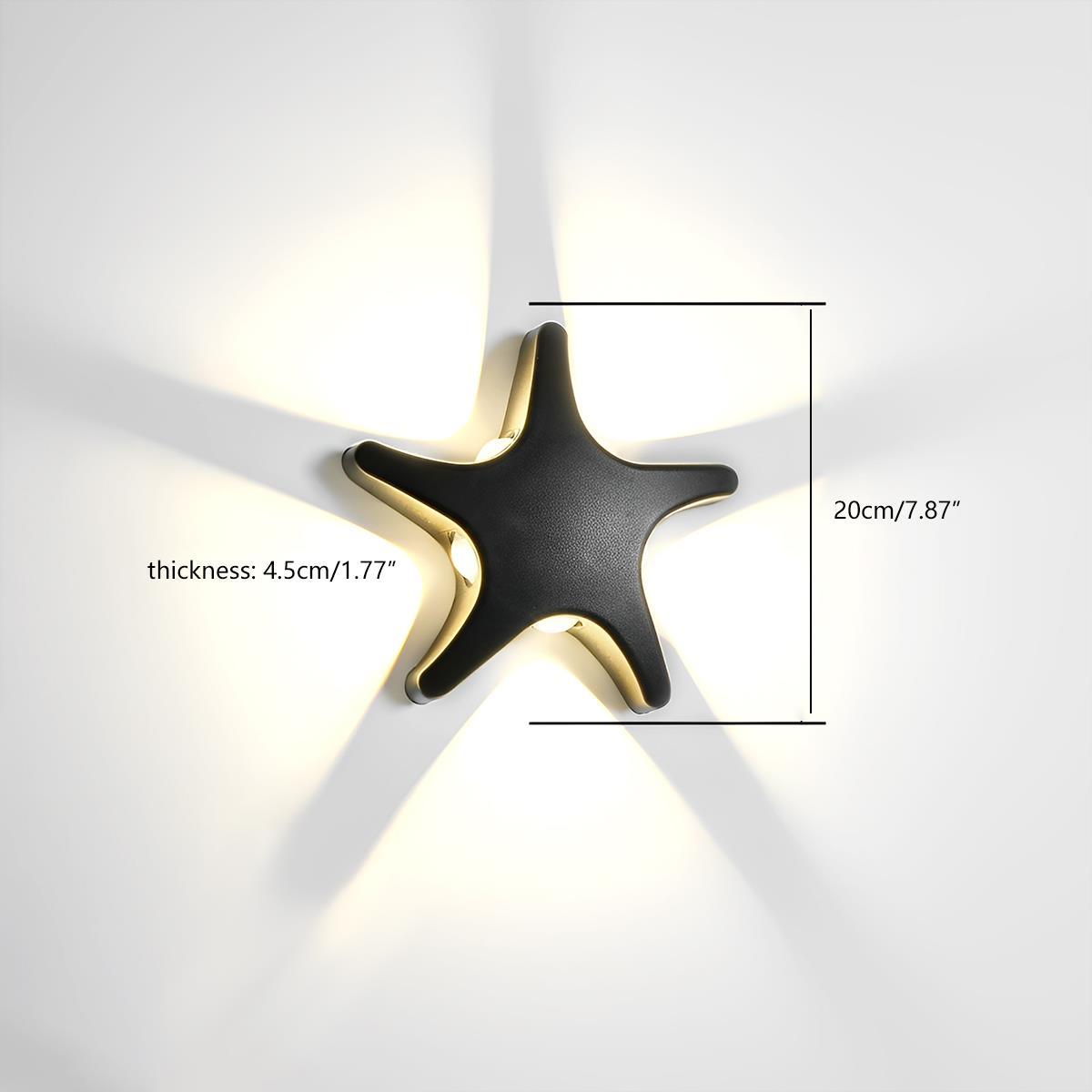 Outdoor Wall Sconce – Aluminum, Minimalist Design in Black or White for the Garden or Patio Lighting